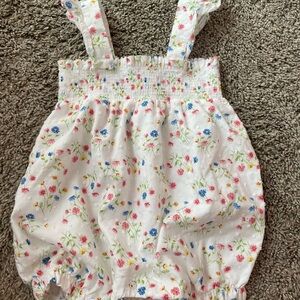 Floral Baby Romper